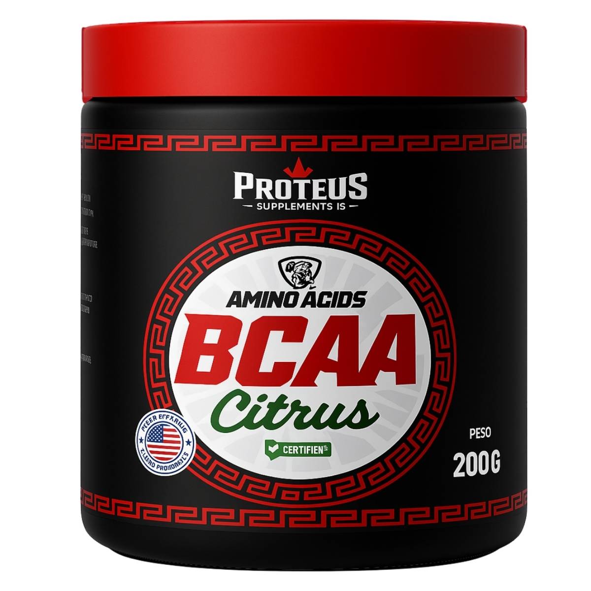 Aminoácido Bcaa Citrus - Pote de 200G