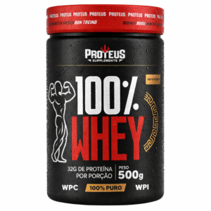 100% Whey Protein Isolado - Pote de 500g