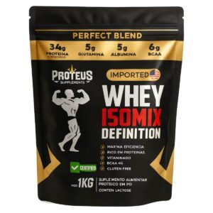 Whey Protein Black Isolado - Perfect Blend - Sachê/Refil de 1kg