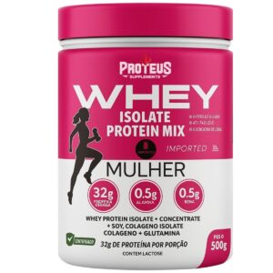 Whey Protein Isolado Mulher - Pote de 500g