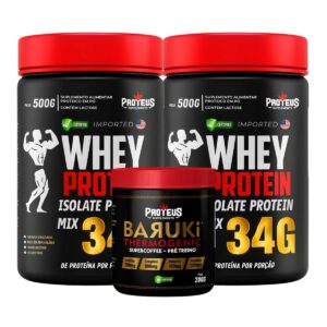 Whey Protein Black Isolado 1kg + Termogênico