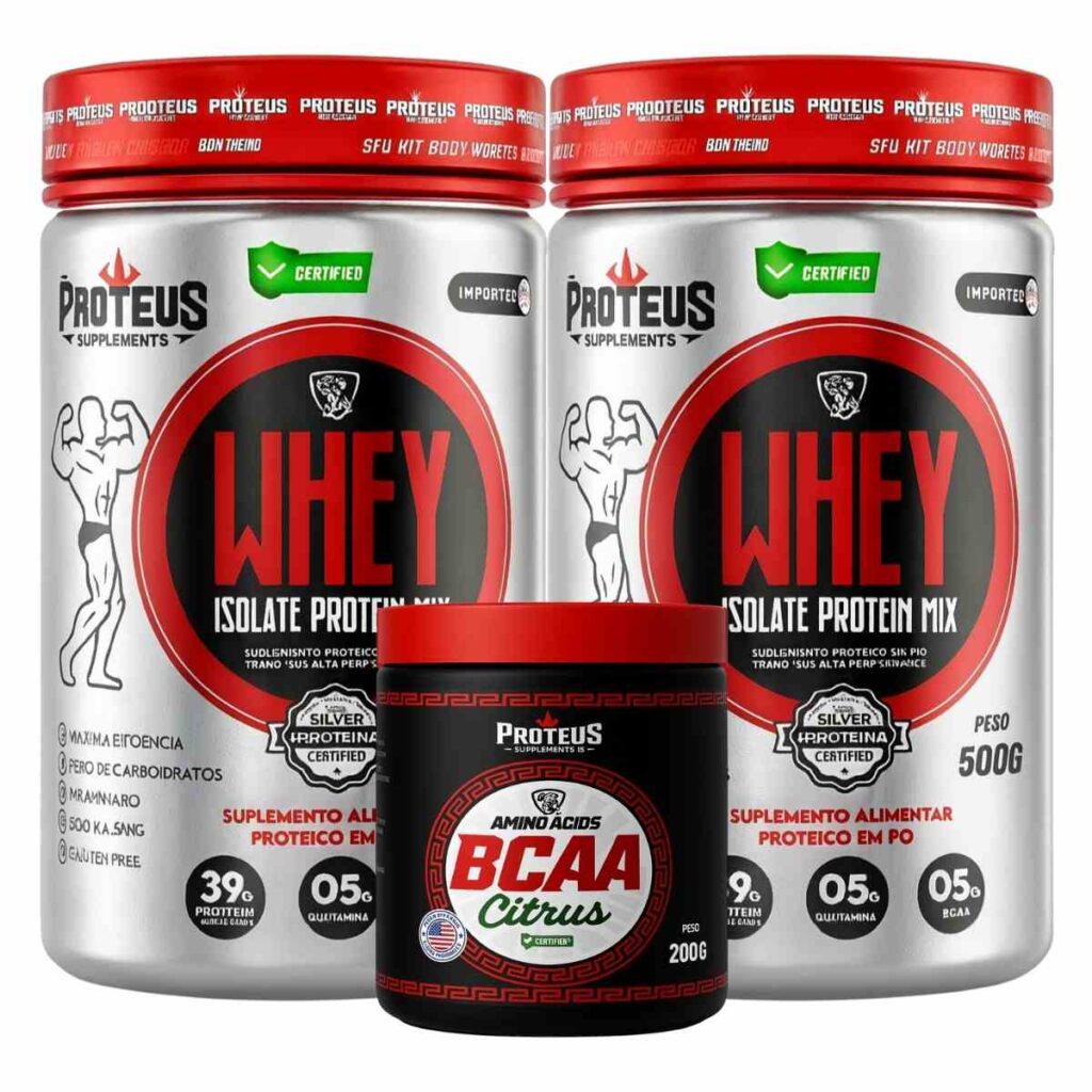 Whey Protein Silver Isolado 1kg + Aminoácidos
