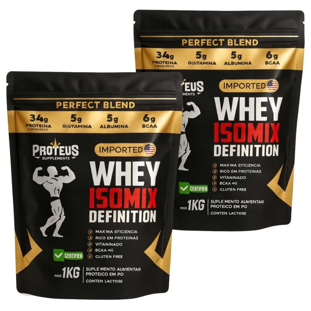 Whey Protein Black Isolado – Perfect Blend – Sachê/Refil  – 2kg