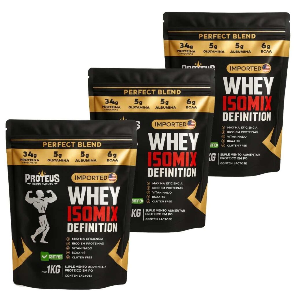 Whey Protein Black Isolado – Perfect Blend – Sachê/Refil  – 3kg