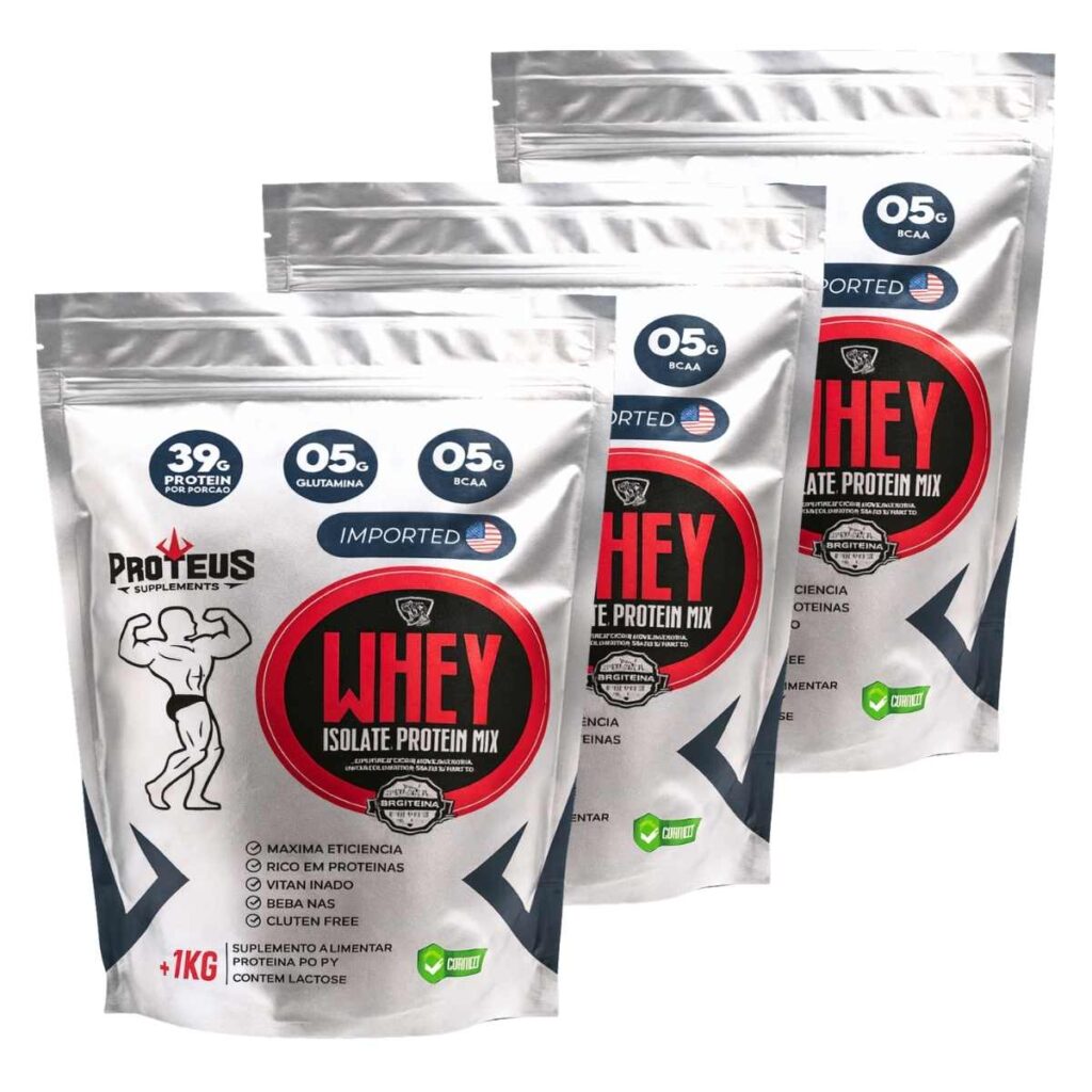 Whey Protein Silver Isolado – Perfect Blend – Sachê/Refil  – 3kg