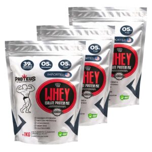 Whey Protein Silver Isolado – Perfect Blend – Sachê/Refil  – 3kg