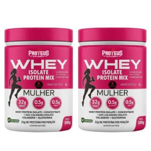 Whey Protein Isolado Mulher – Pote – 1kg