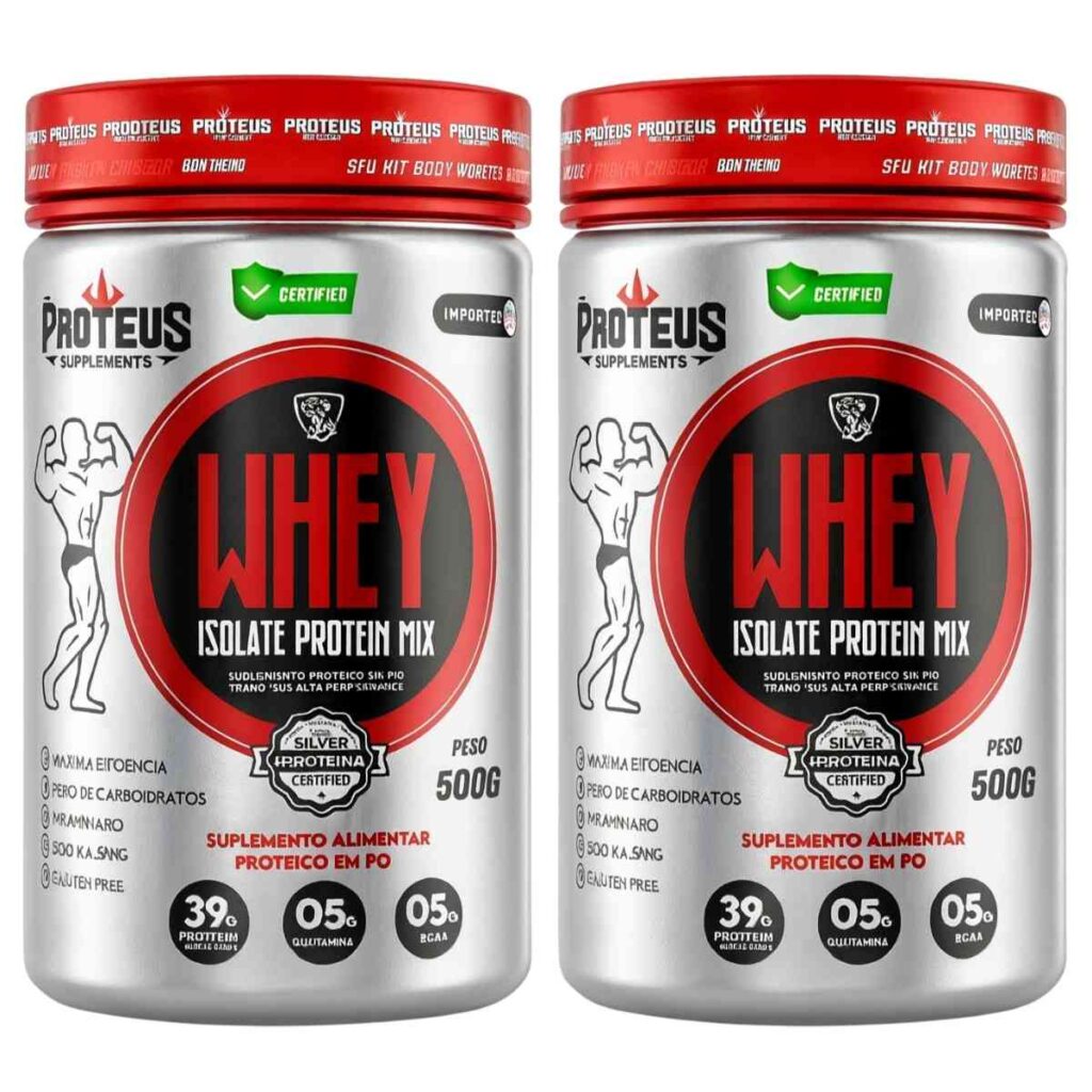 Whey Protein Silver Isolado – Pote – 1kg