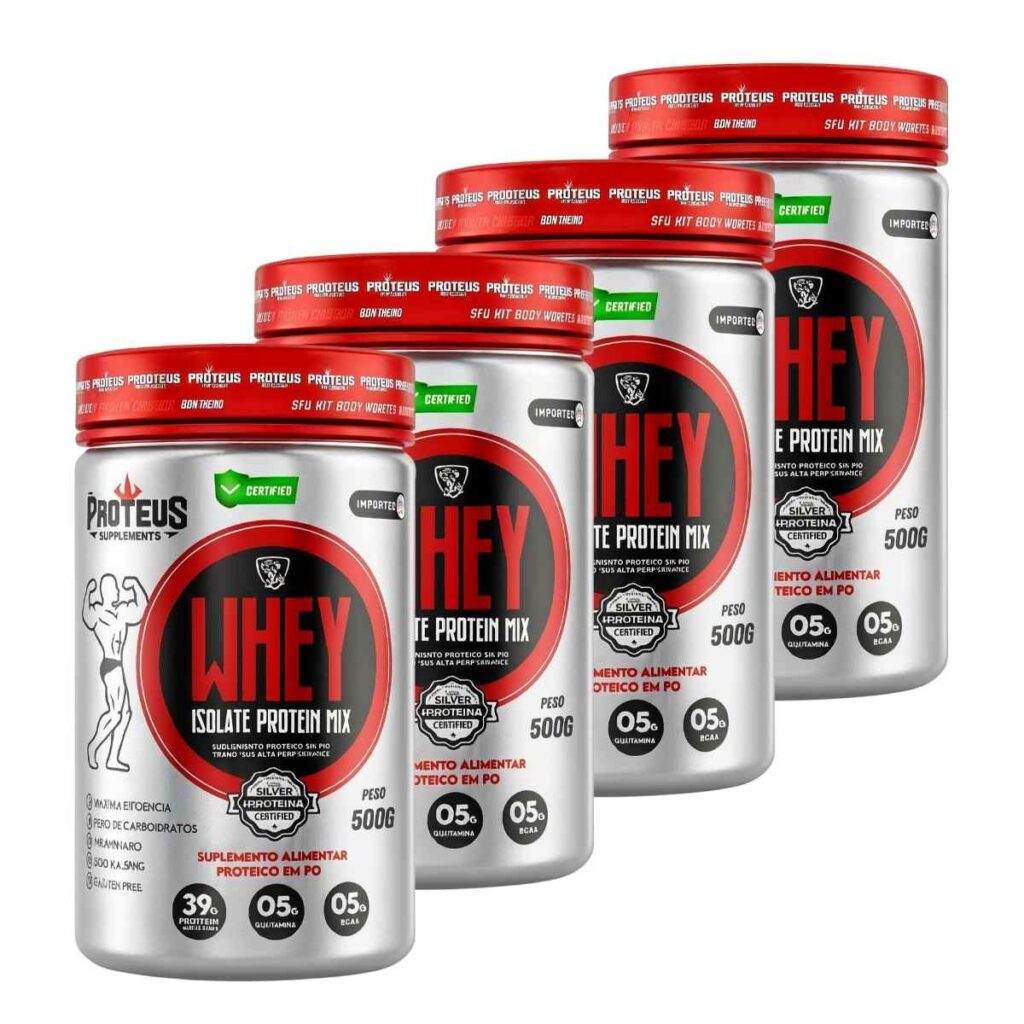 Whey Protein Silver Isolado – Pote – 2kg