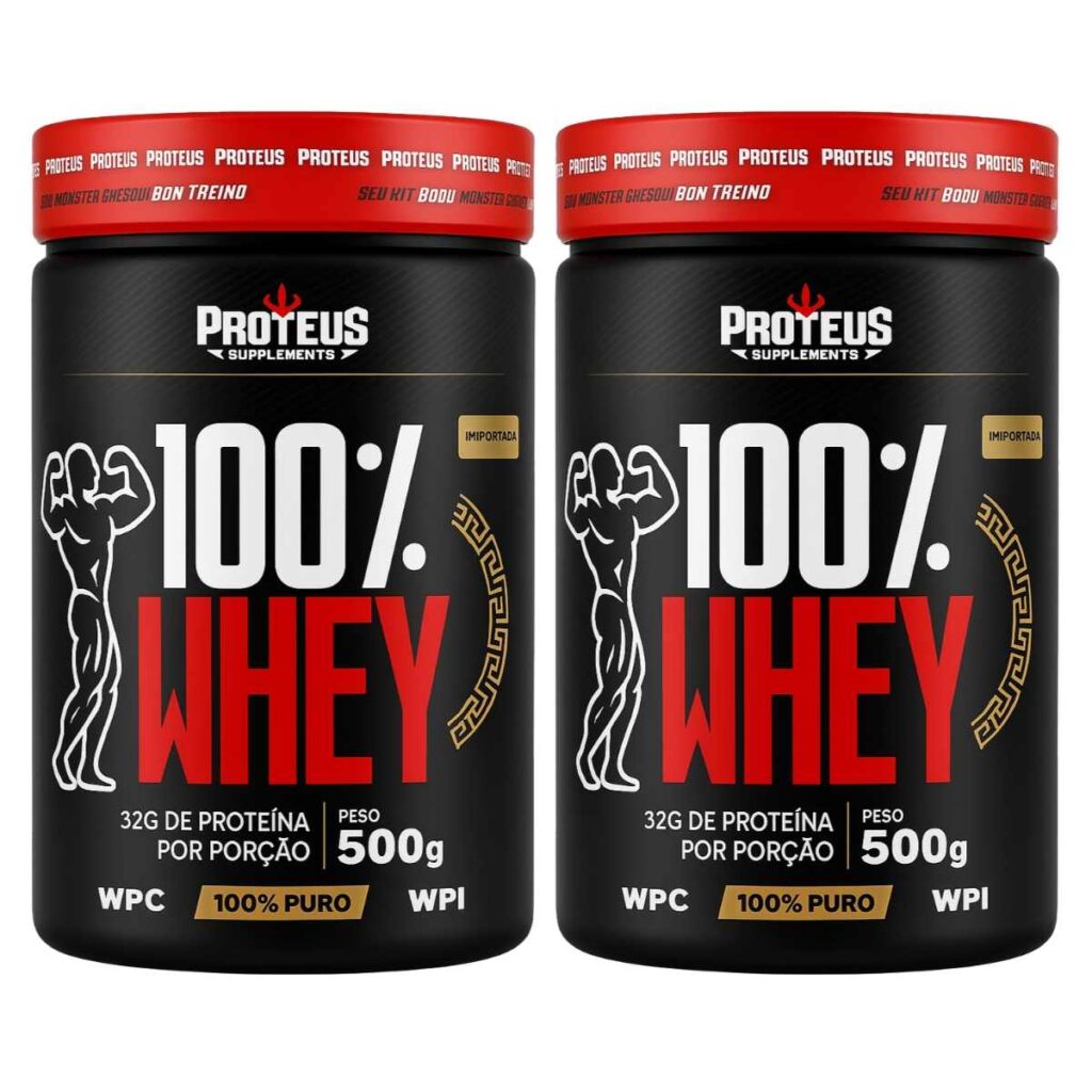100% Whey Protein Isolado - Pote - 1kg
