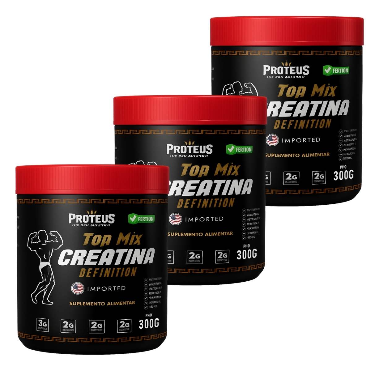 TopMix Creatina Definition - Pote - 900G