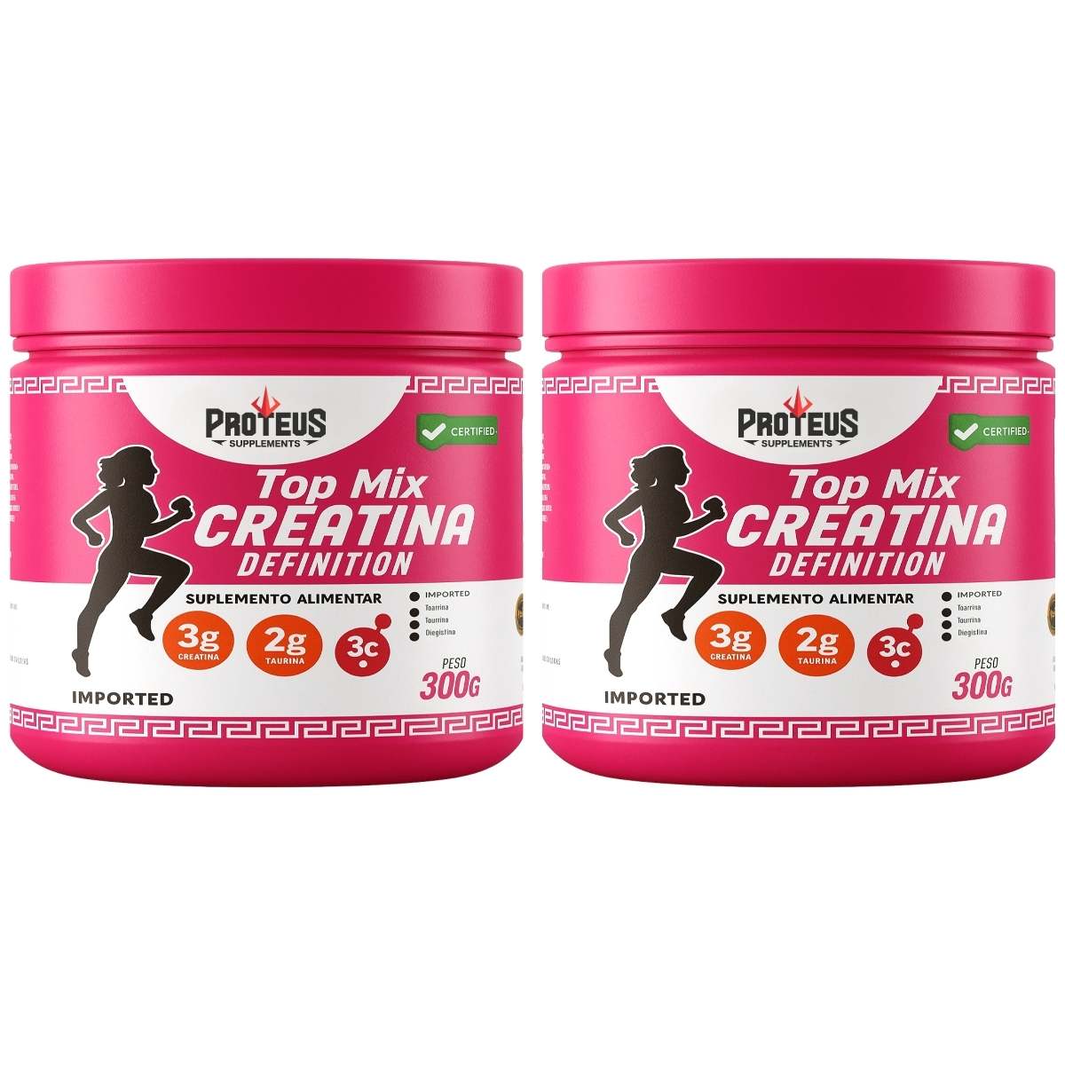TopMix Creatina Definition Mulher - Pote - 600G