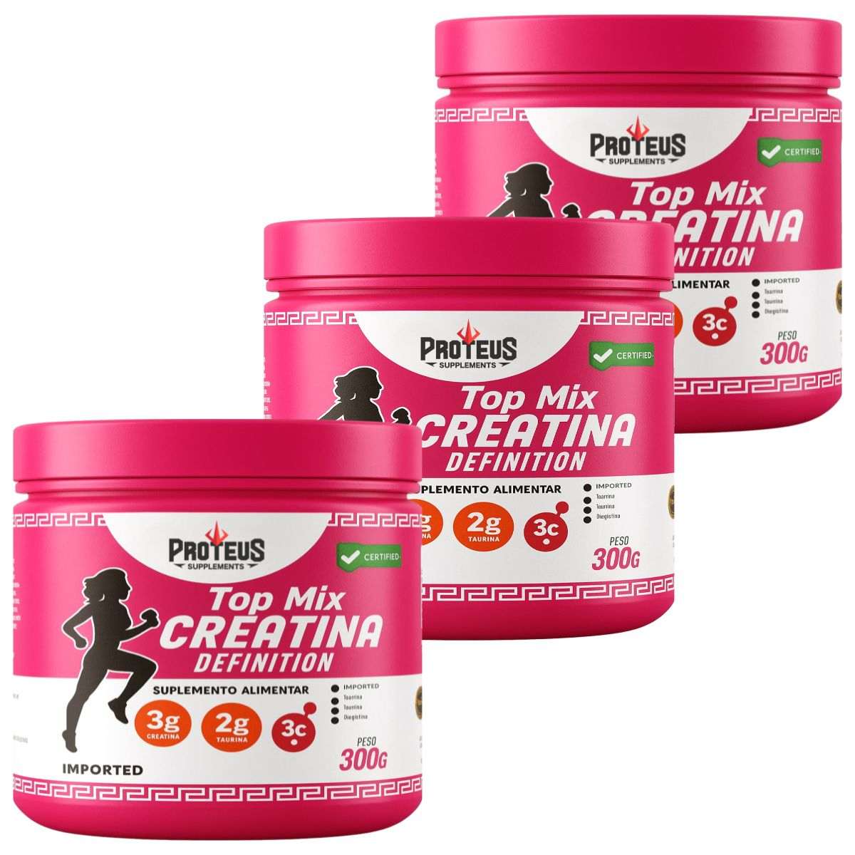 TopMix Creatina Definition Mulher - Pote - 900G