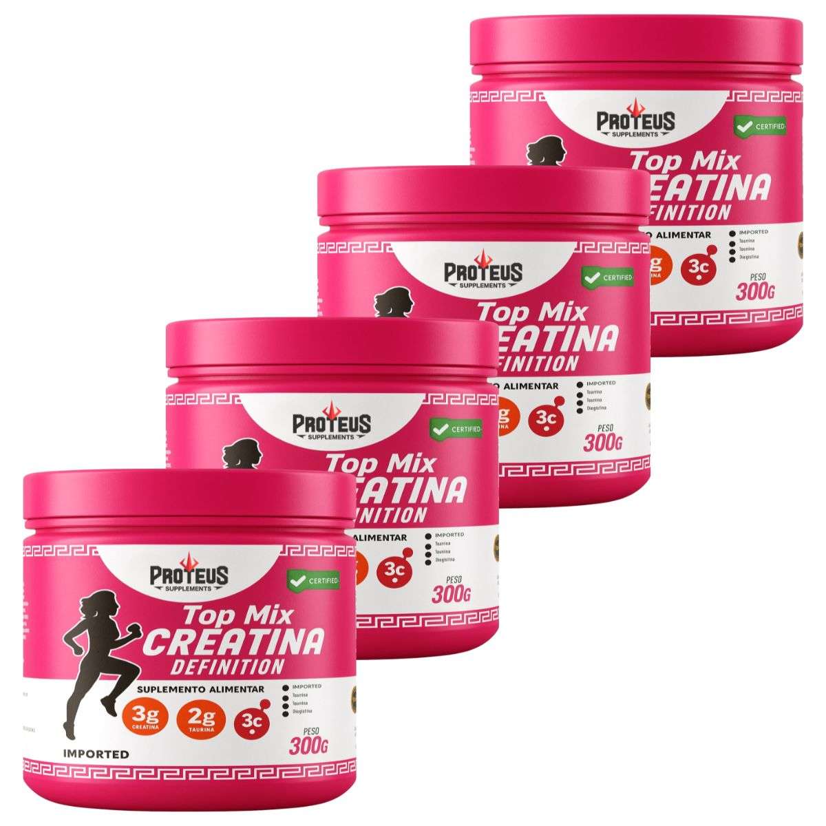 TopMix Creatina Definition Mulher - Pote - 1,2kg