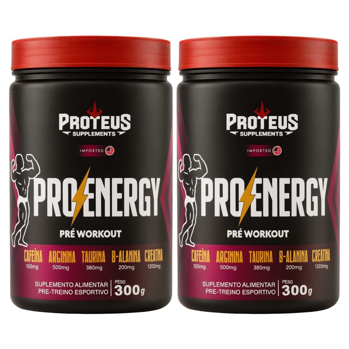Pro Energy Pré Workout - Pote - 600G