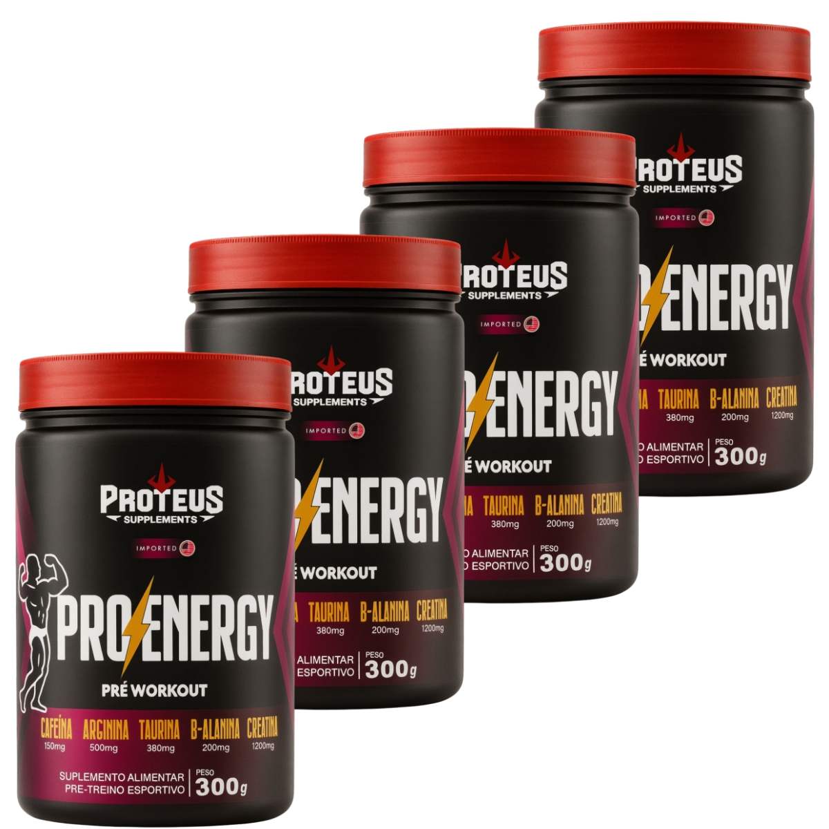 Pro Energy Pré Workout - Pote - 1,2kg